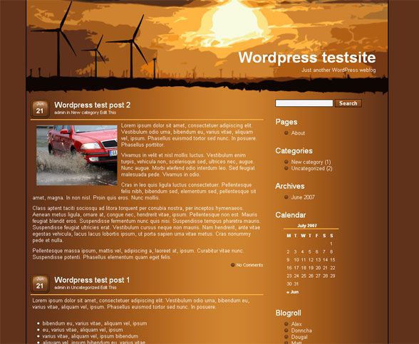 Wind turbines Wind turbines